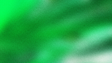 Bright green grainy gradient texture, background with grain noise blurry spots for design, web pages