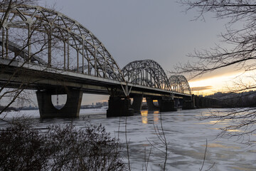 bridge over the river
