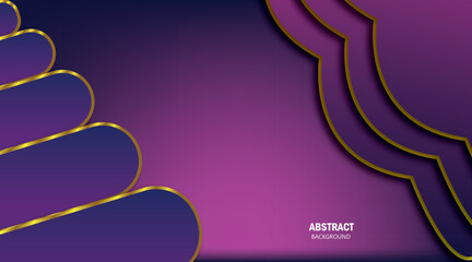 Abstract gradient purple luxury background design.