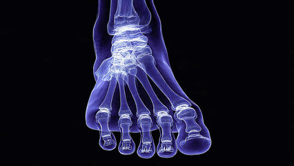 x-ray image of foots 