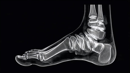 x-ray image of foots 