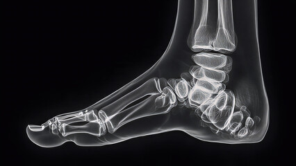 x-ray image of foots 