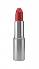 red lipstick isolated on white