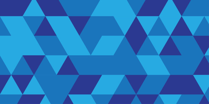 Triangle Vector Abstract Geometric Technology seamless pattern Background. triangular mosaic backdrop design. Triangle polygonal square abstract banner background.	