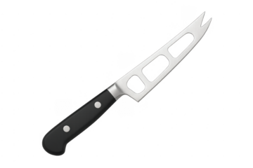 Cheese knife tool for slicing and serving cheese