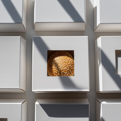 blank to go package burger