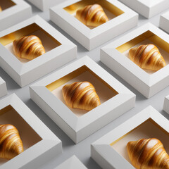 croissant blank packaging
