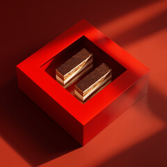 tiramisu blank packaging