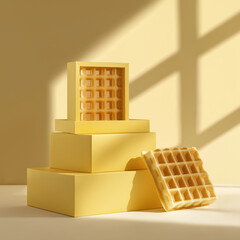 blank to go package waffle