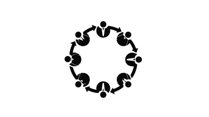 Diverse group of people holding hands in a circle teamwork unity cooperation solidarity concept