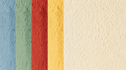 cream vertical split with carnival hue and subtle particle haze