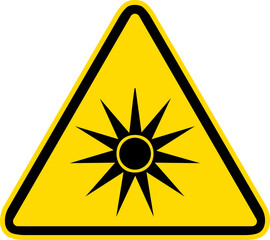Danger rayonnement optique