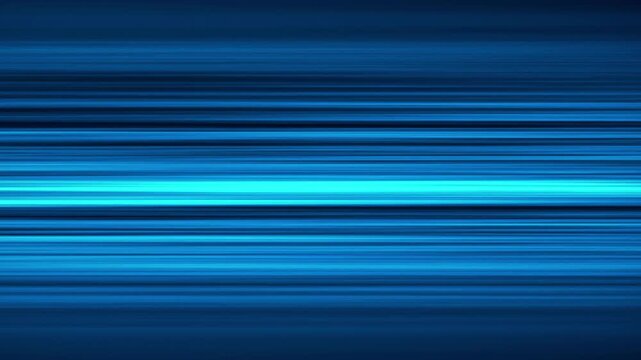 Anime Speed Lines Horizontal Background Blue Cyan Motion - Looping Animation