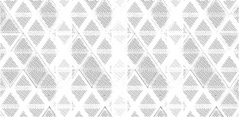 Rough texture. Broken plaster wall effect. Grunge worn damask pattern design. Distressed fabric texture. Overlay design. Vector illustration. Eps10.