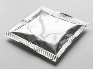 Single aluminum foil packet