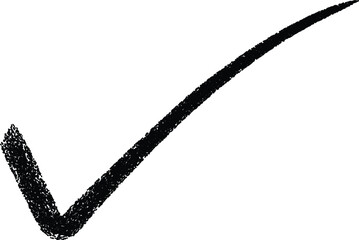 Hand drawn checkmark vector icon. marker check isolated check box checklist. Vector illustration. checkbox, checklist, tick and cross signs, drawn concept © farhanatisha