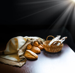 5 loafs and 2 fishes