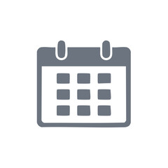 Calendar Icon Symbol for Events, Appointments and Dates