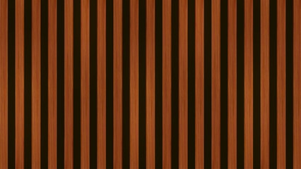 Wooden stripe pattern. Wood texture wall with vertical planks. Wooden panel wall background. Oak floor