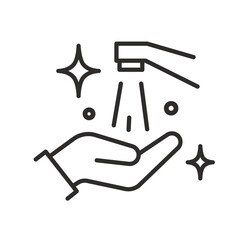 hand washing icon, wash your hands, vector  illustration eps 10