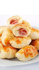 Cheese and ham croquettes