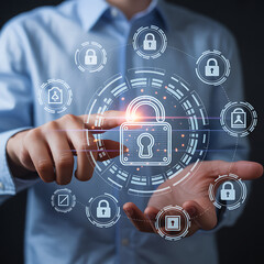 Digital Privacy Protection Concept with Hologram Lock
