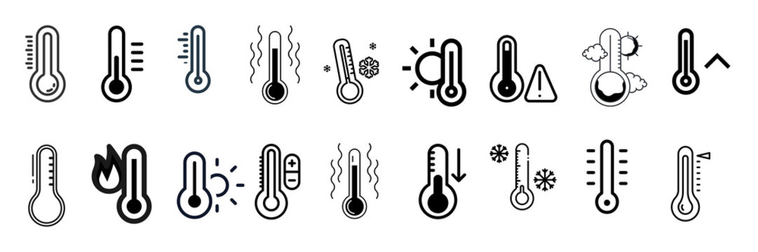 Temperature Line Icon