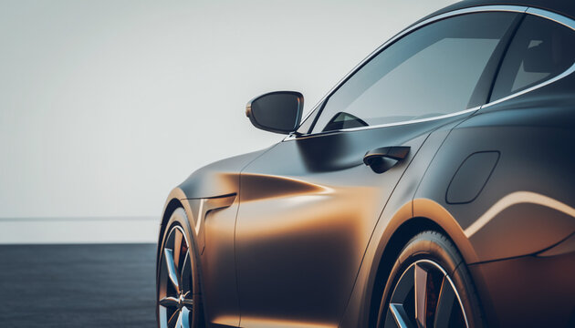 車サイドビューに映える流線型ボディ