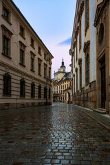 Fototapeta premium View of the main building of the Museum of the University of Wrocław in Poland.