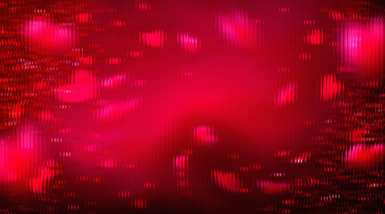 Abstract Red Digital Light Backgrounds With Futuristic Glowing Motion Effect