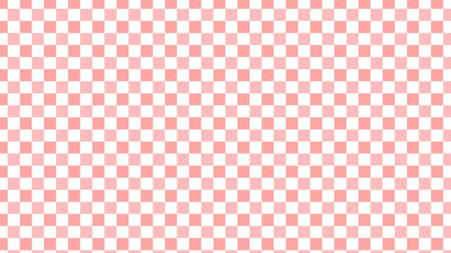Video animated
abstract white pink motion background, texture, 
ornament. Fashionable seamless beautiful wallpaper, 
geometric color paper
pattern in form of grid, checkered, cube. 