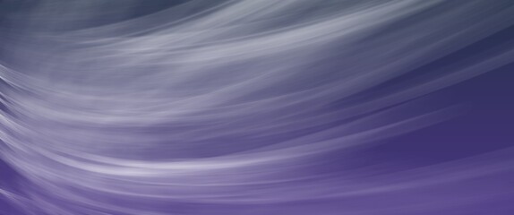 purple and grey horizontal abstract background with motion blur and flowing curvy lines