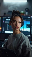 Participant Engaged in Website User Testing