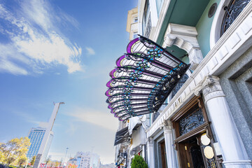 イスタンブール　タクシム広場付近すてきな街並み