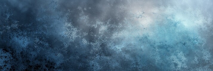 Obraz premium Blue ice background showing cold abstract texture. Cold blue ice shards forming an abstract textured frozen background