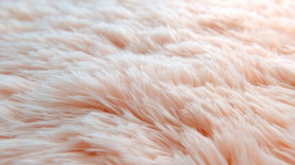 Fototapeta premium Soft texture of a light pink fabric displayed in a close-up view during daylight hours