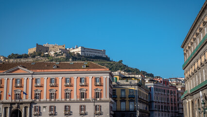 Fototapeta premium Views from the city of Naples, Italy