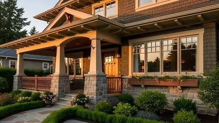 Traditional Craftsman Exterior