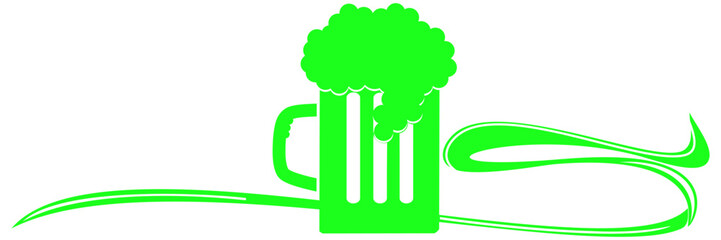 Vector illustration for St. Patrick's Day background