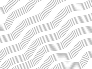 Horizontal Soft Wavy Line Pattern