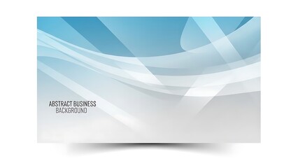 Abstract Business Background with Flowing Lines 