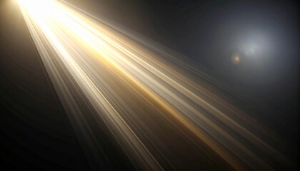 Naklejka premium Cinematic with ultra-smooth light source and soft glowing effect from upper left area