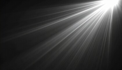 soft cinematic light rays icon set