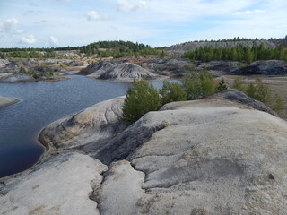 Amazing nature scenery form tourism and travel concept image