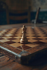 chess board on the chessboard