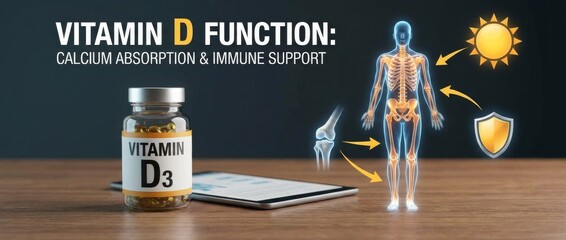 Immune Support and Calcium Absorption in Health Awareness Campaign