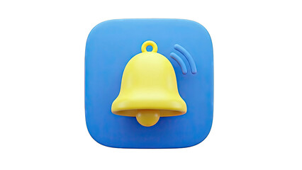 3D Notification Bell Icon