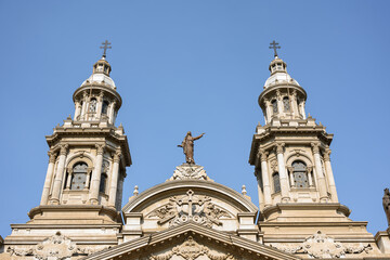 Fototapeta premium Church of Santiago, Chile