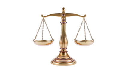 Golden Scales of Justice