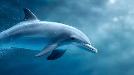 Obraz premium dolphin in the water